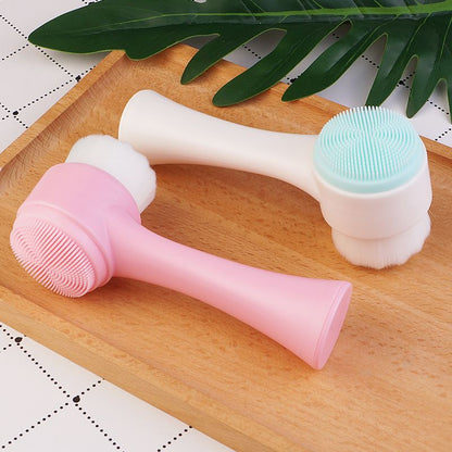 2-in-1 Facial Cleansing Brush – Deep Clean & Gentle Care