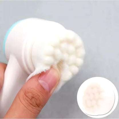 2-in-1 Facial Cleansing Brush – Deep Clean & Gentle Care