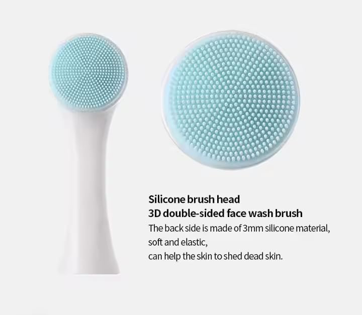2-in-1 Facial Cleansing Brush – Deep Clean & Gentle Care