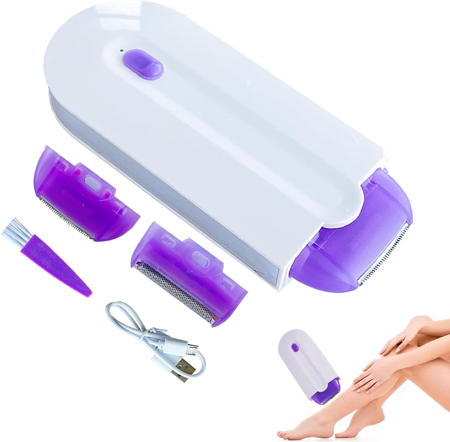 🌟 Imported™ Yes Finishing Touch Face Body Instant Pain Free Hair Removal Device