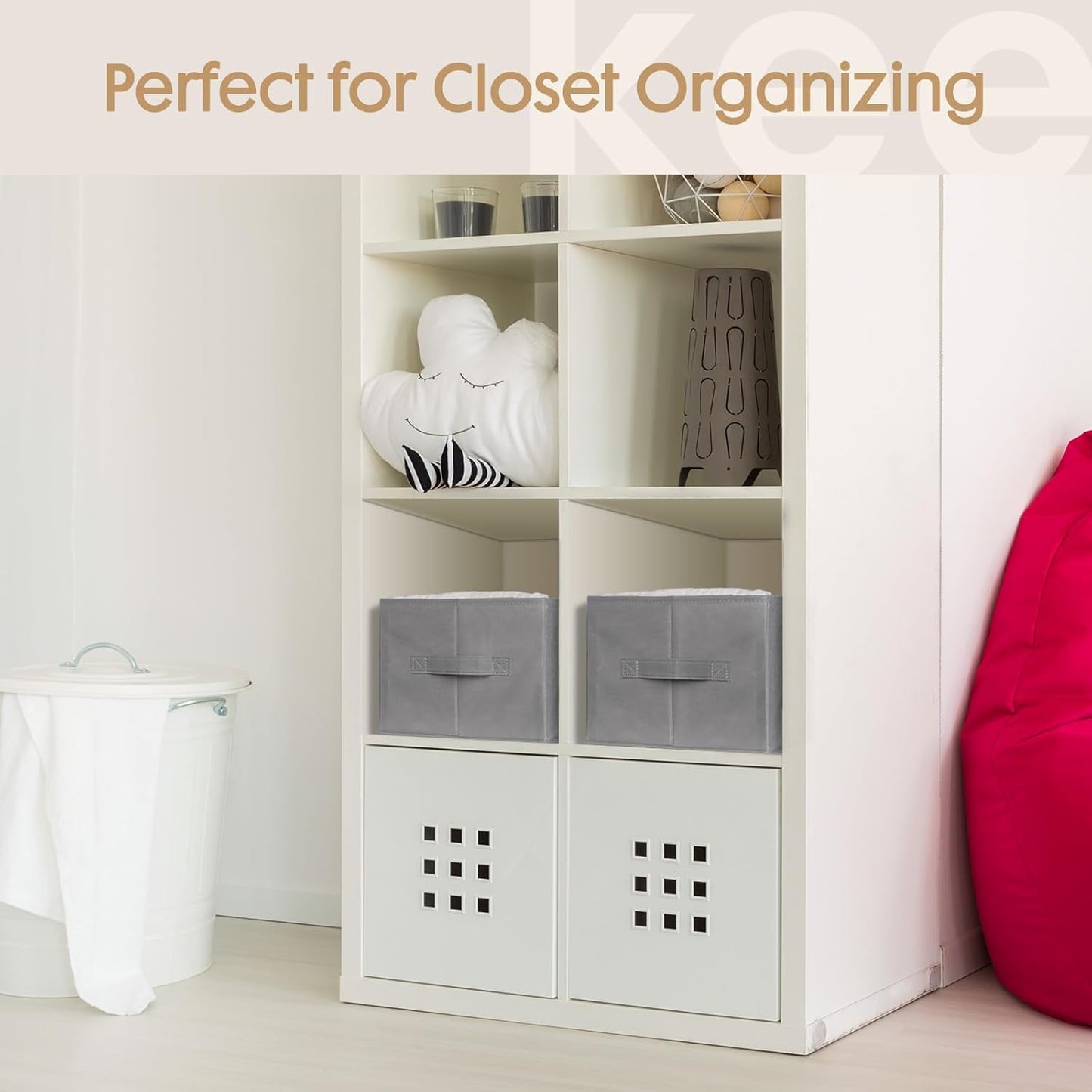 6 Grids Washable Wardrobe Clothes Organizer